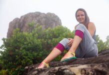 Female backpacker gets awkward surprise on overnight bus ride in Cambodia