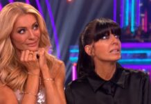 Strictly’s Tess Daly and Claudia Winkleman tearful as show pays tribute to departing pair
