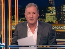Bombshell moment Piers Morgan explodes ‘grow the f*** up!’ in furious Hollywood rant