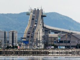 ‘Terrifying’ £119m bridge that’s so steep it feels like riding a ‘rollercoaster’
